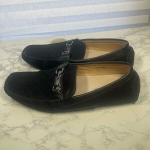 Men's Black Loafers size 14